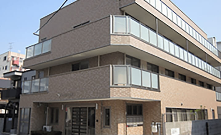サービス付き高齢者向け住宅　ハミングバードの外観